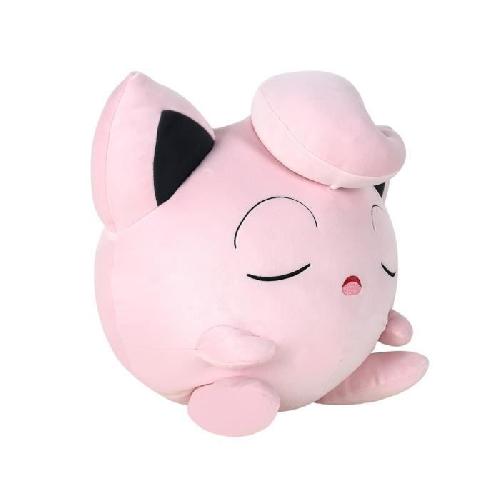 Figurine Miniature - Personnage Miniature Peluche - BANDAI - Pokémon Rondoudou (Jigglypuff) - 40 cm. douce et moelleuse