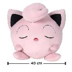 Figurine Miniature - Personnage Miniature Peluche - BANDAI - Pokémon Rondoudou (Jigglypuff) - 40 cm. douce et moelleuse