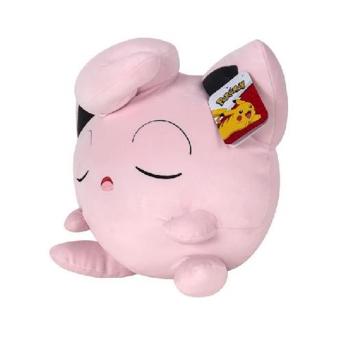 Figurine Miniature - Personnage Miniature Peluche - BANDAI - Pokémon Rondoudou (Jigglypuff) - 40 cm. douce et moelleuse