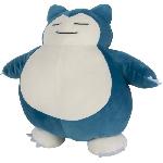 Figurine Miniature - Personnage Miniature Peluche - BANDAI - Pokémon Ronflex (Snorlax) - 40 cm. douce et moelleuse