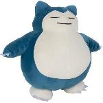 Figurine Miniature - Personnage Miniature Peluche - BANDAI - Pokémon Ronflex (Snorlax) - 40 cm. douce et moelleuse