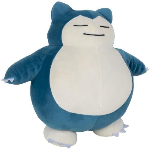 Figurine Miniature - Personnage Miniature Peluche - BANDAI - Pokémon Ronflex (Snorlax) - 40 cm. douce et moelleuse