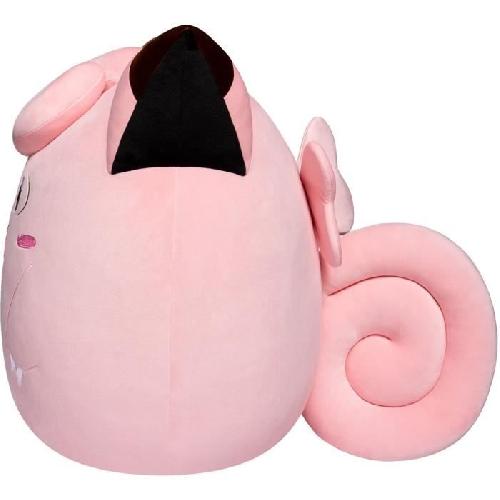 Peluche Peluche - BANDAI - Pokémon - Squishmallows 50 cm - Mélofée (Clefairy) - Grande peluche ultra-douce - Licence officielle Pokémon