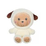 Peluche Peluche Chien Hoody Pets - GIPSY TOYS - Creme. 24 cm