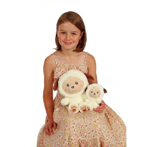 Peluche Peluche Chien Hoody Pets - GIPSY TOYS - Creme. 24 cm