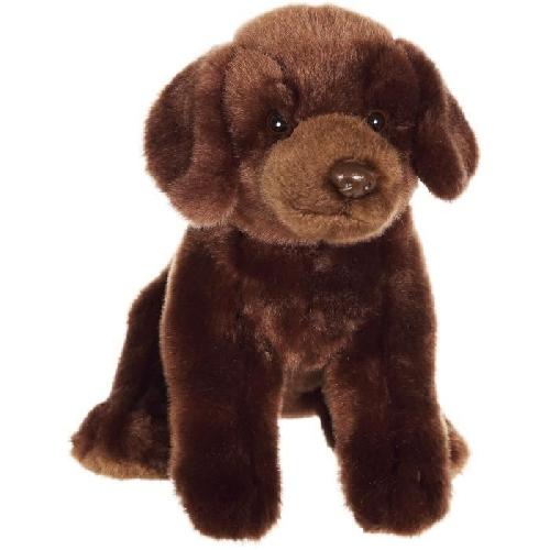 Peluche Peluche Chien Labrador Marron - GIPSY TOYS - Assis. 25 cm