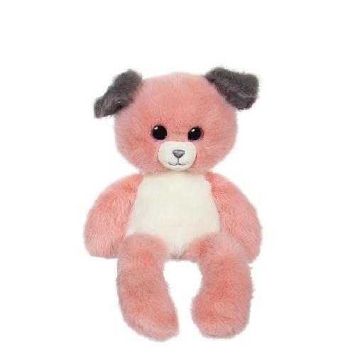 Peluche Peluche Chien Leggies - GIPSY TOYS - Rose et Gris. 48 cm