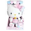 Peluche Hello Kitty Peluche Interactive Anniversaire +/- 26 cm - JEMINI - Musique. bougie et rire interactifs.