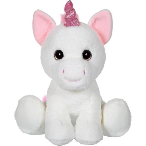 Peluche Peluche Licorne GIPSY - Puppy Eyes Pets 40 cm - Blanc - Pour Enfant des la Naissance