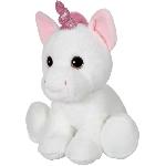 Peluche Peluche Licorne GIPSY - Puppy Eyes Pets 40 cm - Blanc - Pour Enfant des la Naissance