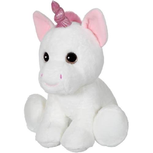 Peluche Peluche Licorne GIPSY - Puppy Eyes Pets 40 cm - Blanc - Pour Enfant des la Naissance