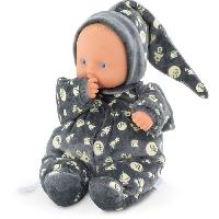 Peluche Mon Doudou COROLLE - Babipouce Brille dans la Nuit - 28 cm - senteur de vanille - des la naissance