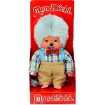 Peluche Peluche Monchhichi Papi 20 cm - BANDAI - Pour Enfant Garcon - Gamme Plush