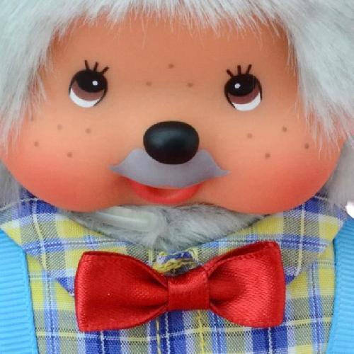 Peluche Peluche Monchhichi Papi 20 cm - BANDAI - Pour Enfant Garcon - Gamme Plush