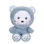 Peluche Peluche Ours Hoody Pets - GIPSY TOYS - Bleu. 24 cm