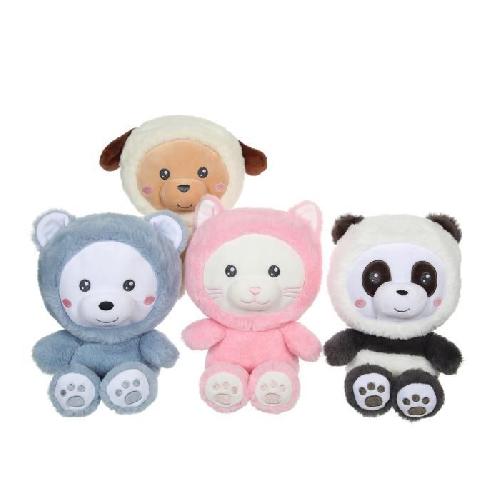 Peluche Peluche Panda Hoody Pets - GIPSY TOYS - 24 cm