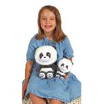 Peluche Peluche Panda Hoody Pets - GIPSY TOYS - 24 cm