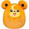 Peluche Peluche - BANDAI - Pokémon - Squishmallows 50 cm - Teddiursa - Grande peluche ultra-douce - Licence officielle Pokémon