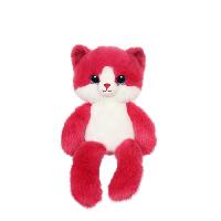 Peluche Peluche Chat Leggies - GIPSY TOYS - Framboise. 48 cm