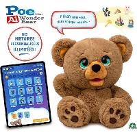 Peluche Peluche interactive - GIOCHI PREZIOSI - Ours créateur d'histoires Poe - a partir de 4 ans - LAY00