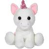 Peluche Peluche Licorne GIPSY - Puppy Eyes Pets 40 cm - Blanc - Pour Enfant des la Naissance