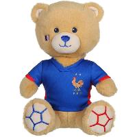 Peluche Peluche Ours FFF - GIPSY TOYS - Maillot. 24 cm