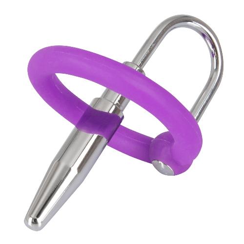 Anneaux et cockrings Penis Plug+Silicone Glans Ring