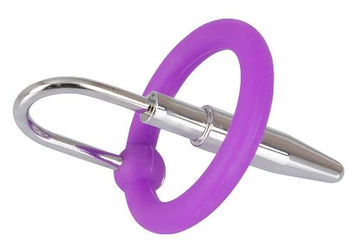 Anneaux et cockrings Penis Plug+Silicone Glans Ring