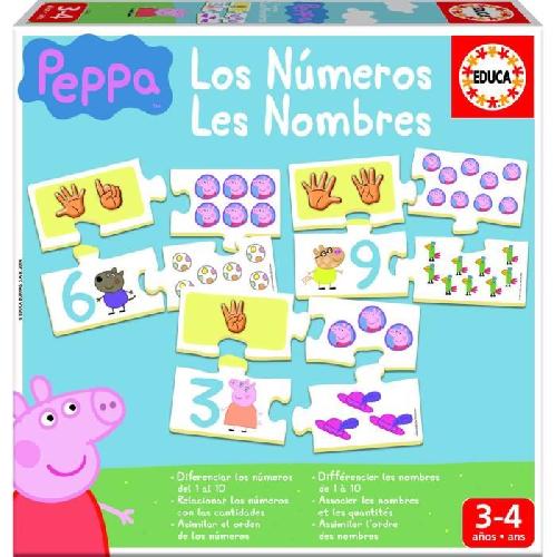 Jeu D'apprentissage PEPPA PIG J'apprends les Nombres