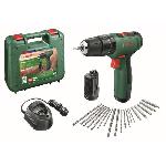 Perceuse Perceuse a percussion Bosch - EasyImpact 1200 -2 batteries 12V. 1 chargeur. 1 embout de vissage double- - PowerForAll