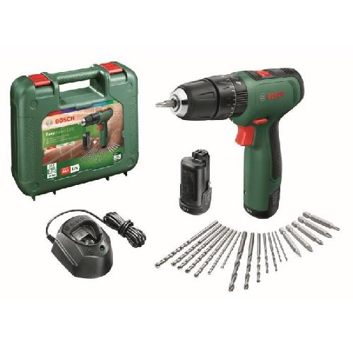 Perceuse Perceuse a percussion Bosch - EasyImpact 1200 -2 batteries 12V. 1 chargeur. 1 embout de vissage double- - PowerForAll