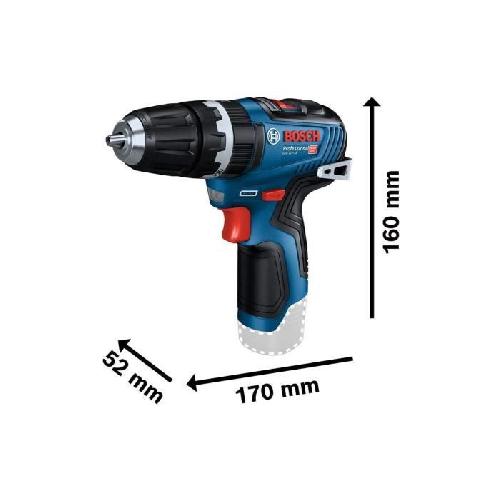 Perceuse Perceuse a percussion Bosch Professional GSB 12V-35 -sans batterie ni chargeur- + L-BOXX