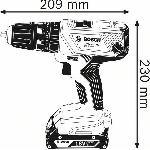 Perceuse Perceuse a percussion Bosch Professional GSB 18V- 21 + 2 batteries 2.0Ah + Chargeur GAL 1820 - 06019H1109