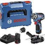 Perceuse-visseuse Bosch Professional GSR 12V-35 FC - 2 Batteries 12V 3.0 Ah - Mandrin Autolock - 1750 tr-min