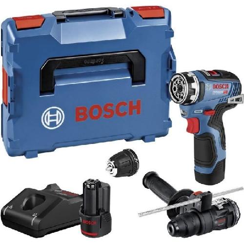 Perceuse Perceuse-visseuse Bosch Professional GSR 12V-35 FC - 2 Batteries 12V 3.0 Ah - Mandrin Autolock - 1750 tr/min