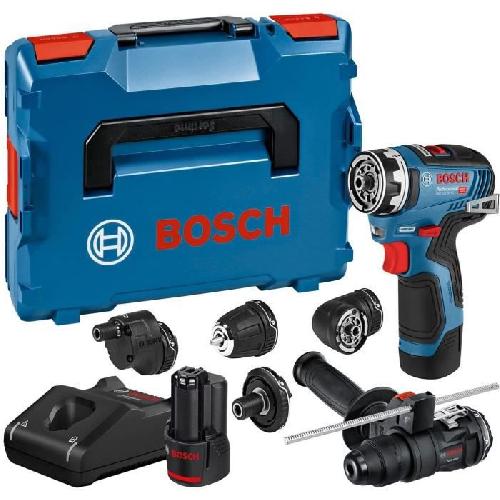 Perceuse Perceuse-visseuse Bosch Professional GSR 12V-35 FC + 2 batteries 3.0 Ah 12V + Chargeur GAL 12V-40 - Couple 35Nm - 06019H3008