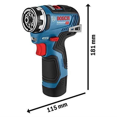 Perceuse Perceuse-visseuse Bosch Professional GSR 12V-35 FC + 2 batteries 3.0Ah + L-Boxx - 06019H3000