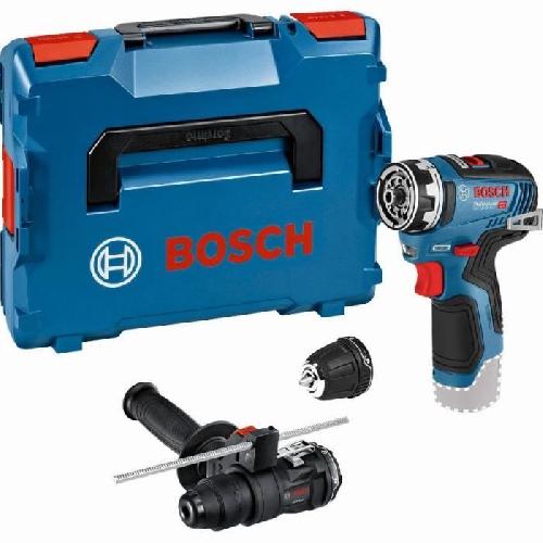 Perceuse Perceuse-visseuse Bosch Professional GSR 12V-35 FC + GFA 12-H + GFA 12-B + L-BOXX - 06019H300B