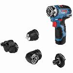 Perceuse Perceuse-visseuse Bosch Professional GSR 12V-35 FC + GFA 12-H + GFA 12-B + L-BOXX - 06019H300B