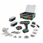 Perceuse Perceuse-visseuse Bosch - UniversalDrill 18 -Livree avec 2 batteries 1.5 Ah. SystemeBox. 241 accessoires- - PowerForAll