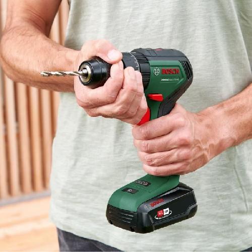 Perceuse Perceuse visseuse Bosch UniversalImpact 18V60 Brushless (+2xbatteries 2.0Ah) + chargeur AL 18V-20 - 06039D7102