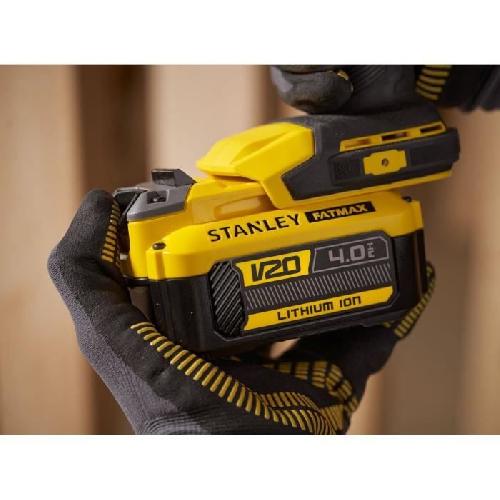 Perceuse Perceuse visseuse d'angle 45 Nm - STANLEY FATMAX V20 - SFMCD750B-XJ