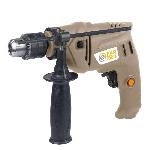 Perceuse visseuse devisseuse - Silverline - Drill driver - 500W - Batterie - A cle - Regulier