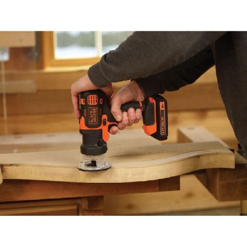 Perceuse Perceuse-Visseuse Multievo sans-fil 18V BLACK+DECKER -Livree avec 1 Batterie 1.5 Ah + chargeur + coffret- - MT218K-QW