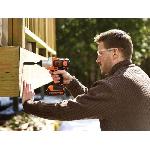 Perceuse Perceuse-Visseuse Multievo sans-fil 18V BLACK+DECKER -Livree avec 1 Batterie 1.5 Ah + chargeur + coffret- - MT218K-QW