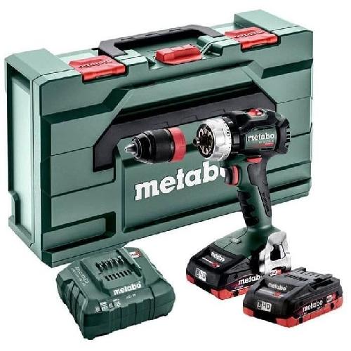 Perceuse Perceuse visseuse sans fil - METABO - BS 18 LT BL Q - 18 V - MetaBOX 145