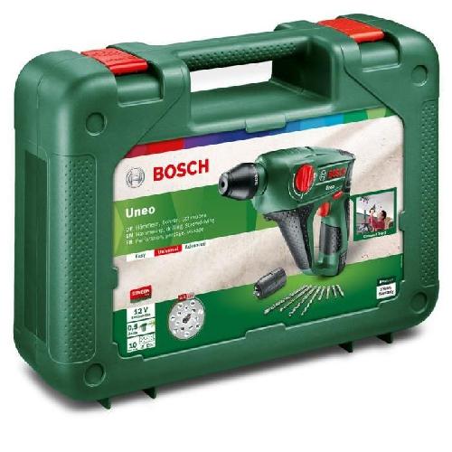 Burineur - Perforateur Perforateur sans fil Bosch - Uneo -Livree avec 1 batterie 12V-2.5 Ah + chargeur-