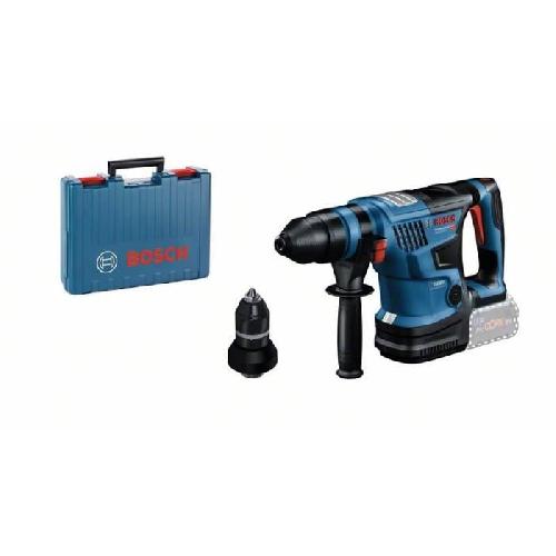 Perceuse Perforateur SDS-Plus sans-fil Biturbo GBH 18V-34 CF 18 V 5.8J (sans batterie ni chargeur) en coffret standard - BOSCH - 0611914001