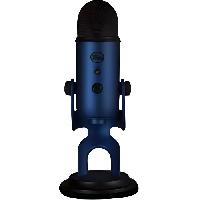Peripherique Pc Microphone USB Premium - LOGITECH G - Yeti - Pour Enregistrement. Streaming. Gaming. Podcast - PC ou MAC - Bleu