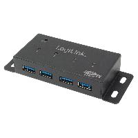 Peripherique Pc Multiprise USB 3.0 - 4 ports - 4.8Gbps - a fixer